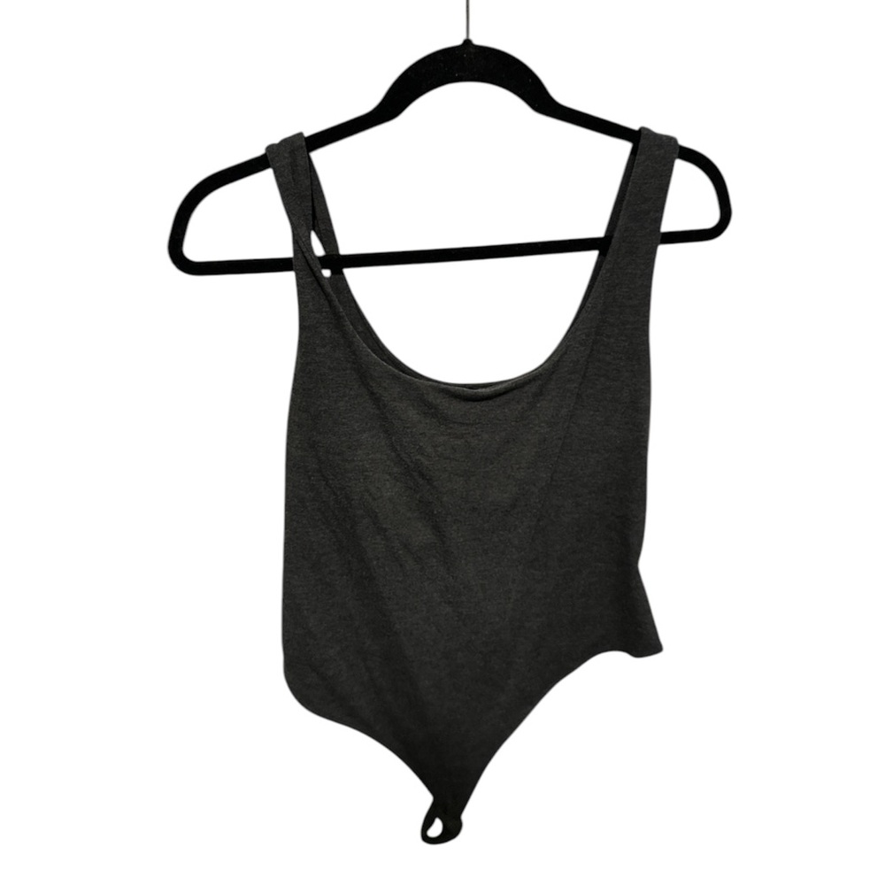 Dark gray body suite